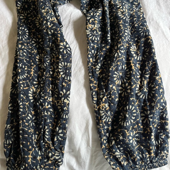 Ulla Johnson Terra Jumpsuit 6 Azul Blue Floral Ruffle Boho. Excellent condition. - Picture 10 of 10